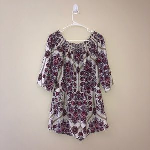 Multi colored Romper.